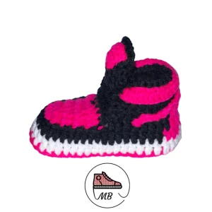 Baby Crochet Mumybuddy - 1 Hot Pink 0-12 Month's