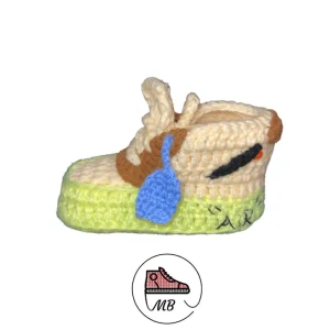 Baby Crochet Mumybuddy Off-W Volts "Neon" (0-12 Month's)